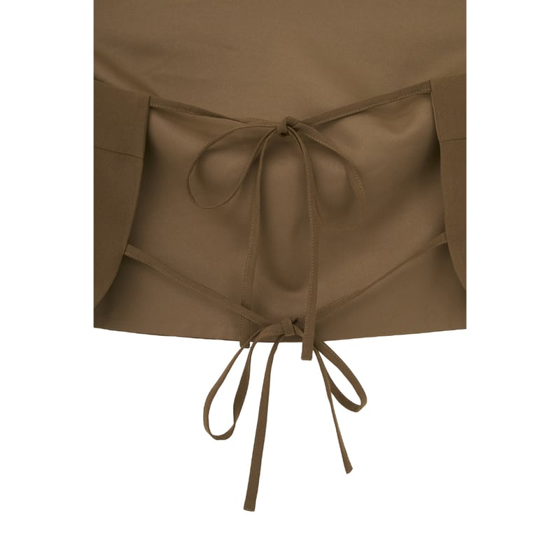 CLANE クラネ “ BACK RIBBON HALTER BUSTIER” バックリボンホ
