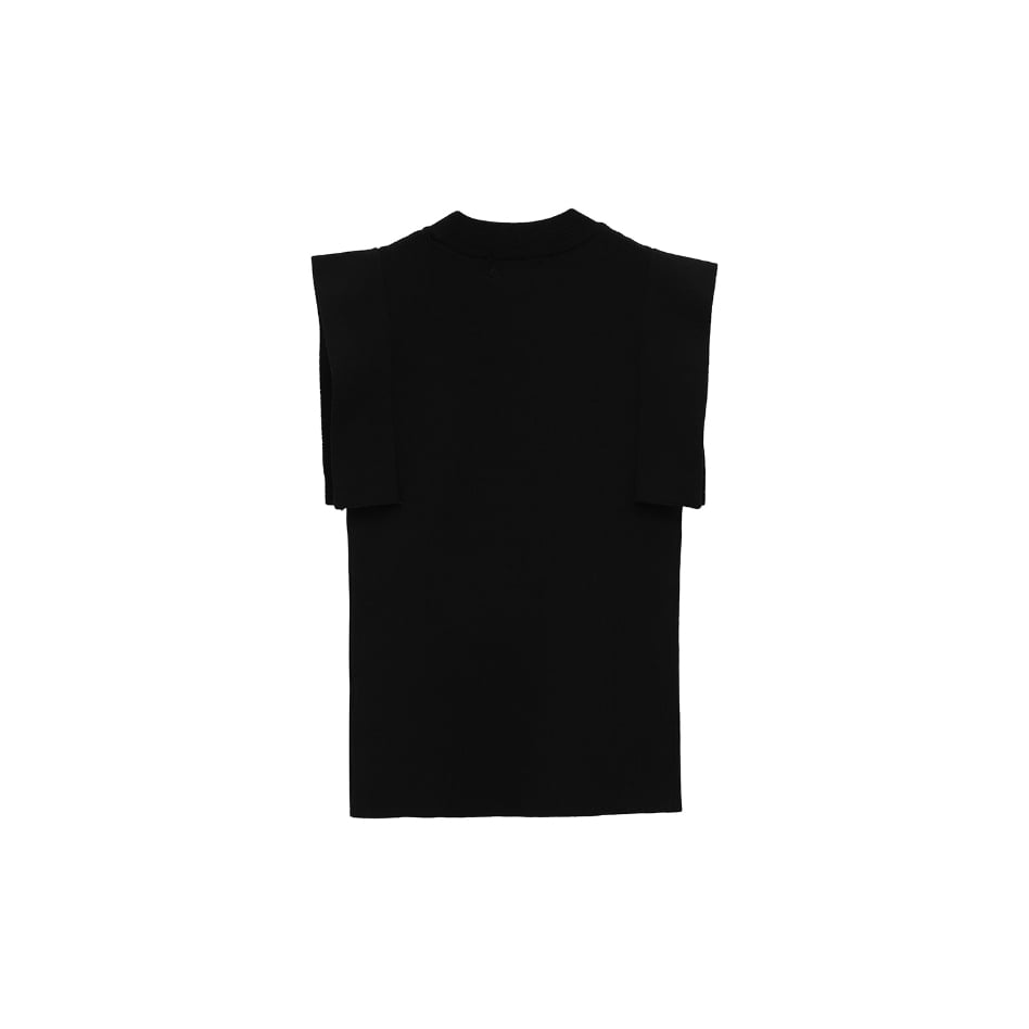 CLANE クラネ “SQUARE SLEEVE KNIT TOPS” スクエアスリーブニット