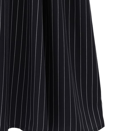 MANOF マノフ “PINSTRIPE GATHER ONE PIECE” ピンストライプギャザーワンピース