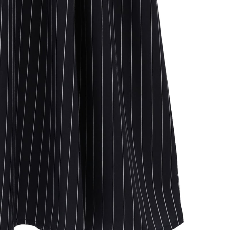 MANOF PINSTRIPE GATHER ONE PIECEマノフ24AW MANOF マノフ “PINSTRIPE GATHER ONE PIECE” ピンストライプギ