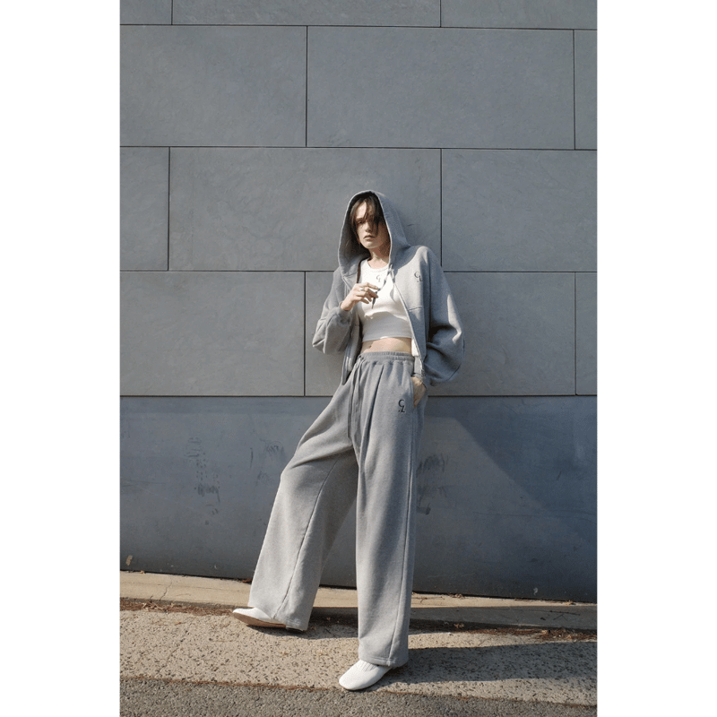 パンツ CLANE LOGO SWEAT TUCK WIDE PANTS CLANE クラネ “LOGO SWEAT TUCK WIDE PANTS” ロゴスウェットタ