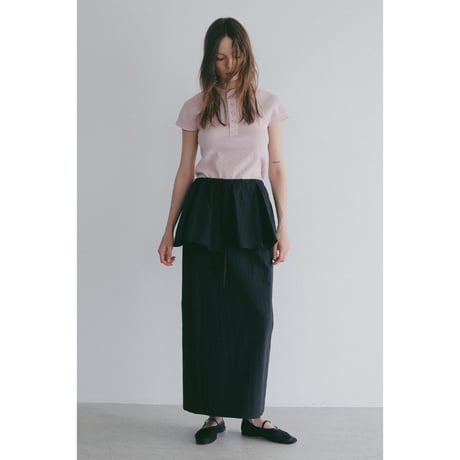 MANOF マノフ “FRILL 2WAY TIGHT SKIRT” フリルツーウェイタイトスカート