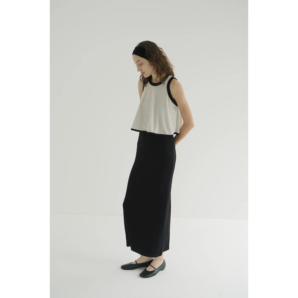 CLANE クラネ “PILE FLARE TANK TOPS” パイルフレアタンクトップス