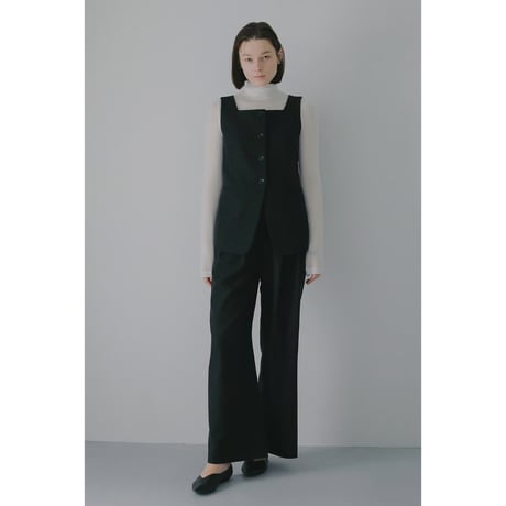 MANOF マノフ “SQUARE NECK GILET SET UP” スクエアネックジレセットアップ