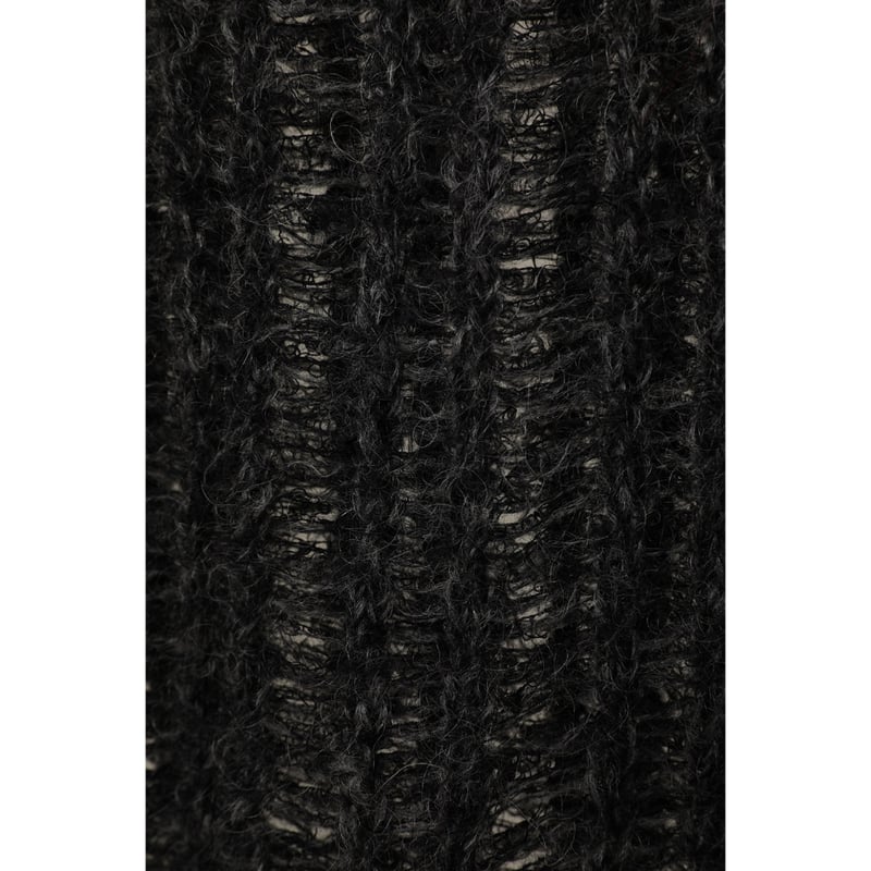 CLANE クラネ “SHEER SHAGGY LOOSE KNIT TOPS” シアーシャギ