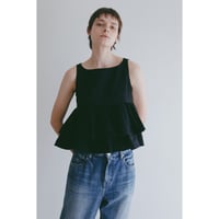 MANOF マノフ “SQUARE TIERED BLOUSE” スクエアティアードブラウス