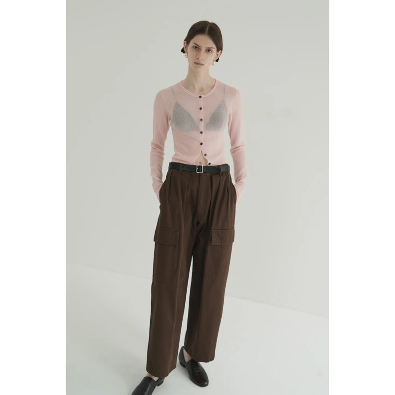 CLANE クラネ “WIDE TUCK WORK PANTS” ワイドタックワークパンツ