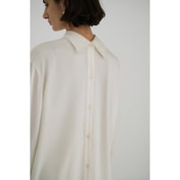 CLANE クラネ “W FACE FRINGE SHIRTS” ダブルフェイスフリンジシャツ