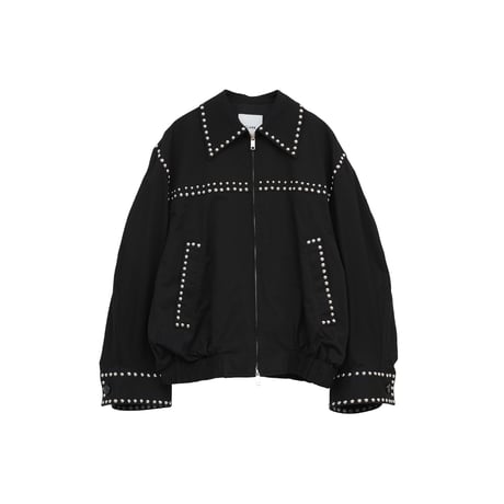 CLANE クラネ “W COLOR STUDDED DRIZZLER JACKET” ダブルカラースタッズドリズラージャケット