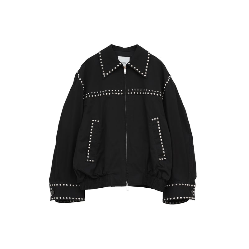 CLANE クラネ “W COLOR STUDDED DRIZZLER JACKET” ダブル