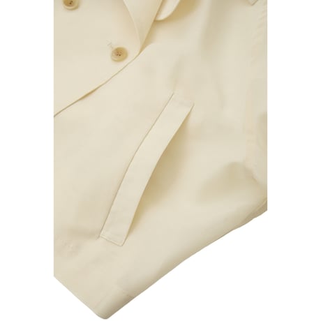 CLANE クラネ “SHEER SHORT TRENCH JACKET” シアーショートトレンチジャケット