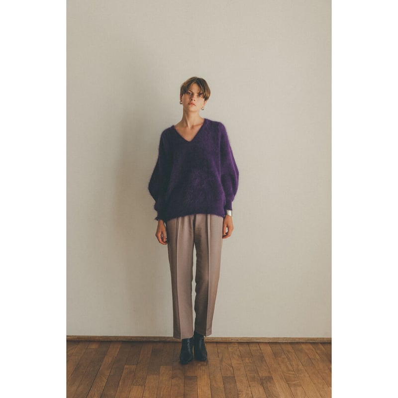 CLANE クラネ “GROSS COLOR TAPERED PANTS” グロスカラーテーラ 