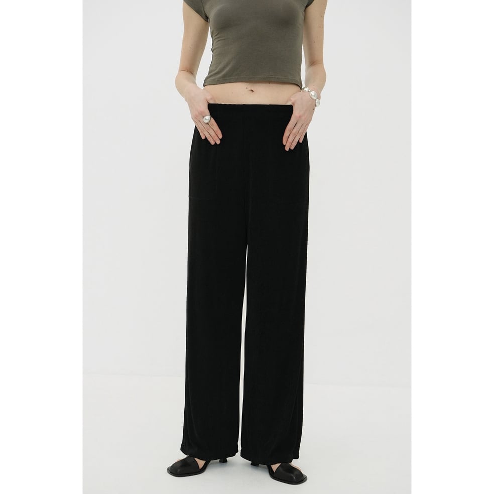 パンツ CLANE BRIGHT JERSEY PANTS 2 CLANE パンツ 「CLANE/クラネ」BRIGHT JERSEY PANTS/パンツ