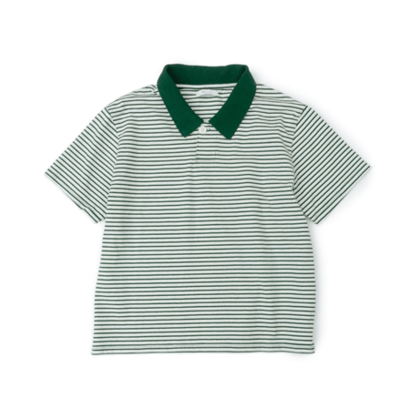 MY___ マイ “BORDER S/S POLO SHIRT” ボーダーS/Sポロシャツ