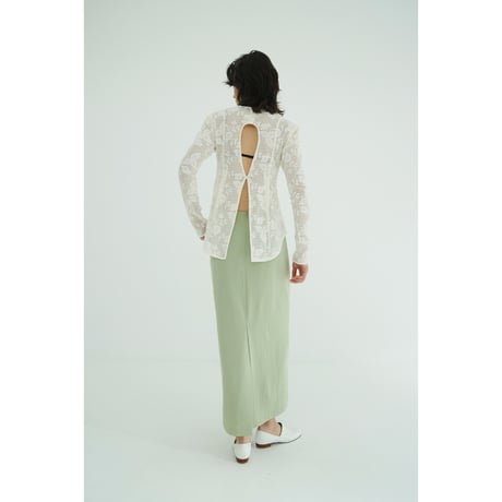 CLANE クラネ “LOW WAIST STRAIGHT SKIRT” ローウエストストレートスカート