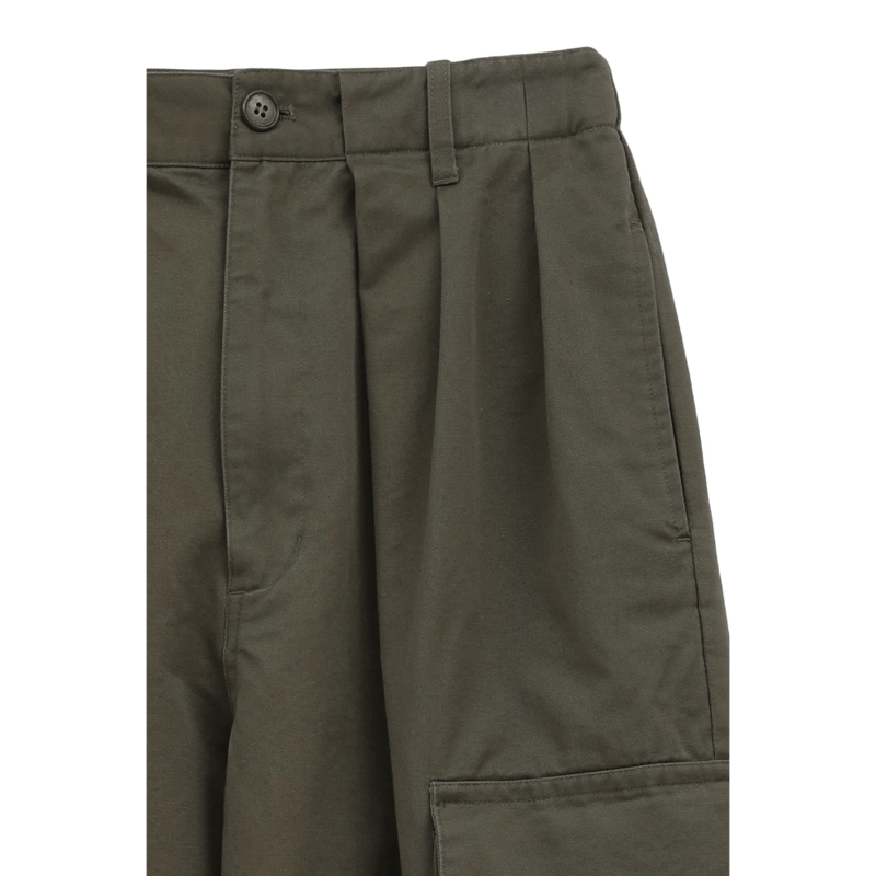 CLANE クラネ “WIDE TUCK WORK PANTS” ワイドタックワークパンツ
