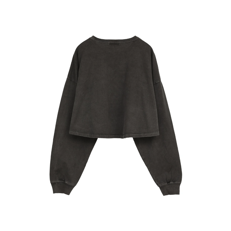 CLANE クラネ “PIGMENT SHORT TOPS” ピグメントショートトップス |