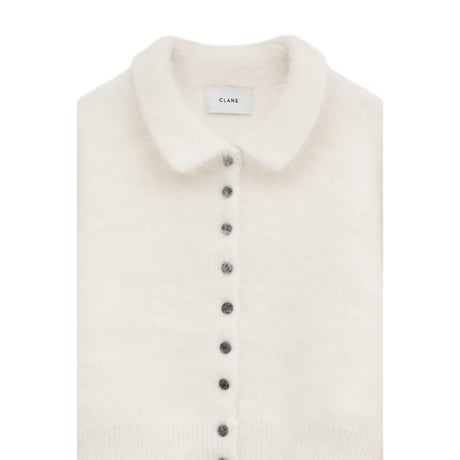 CLANE クラネ “ANGORA SHORT KNIT CARDIGAN” アンゴラショートニットカーディガン