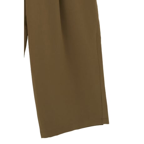 CLANE クラネ “DRAWSTRING LOOSE TUCK PANTS” ドローストリングルーズタックパンツ