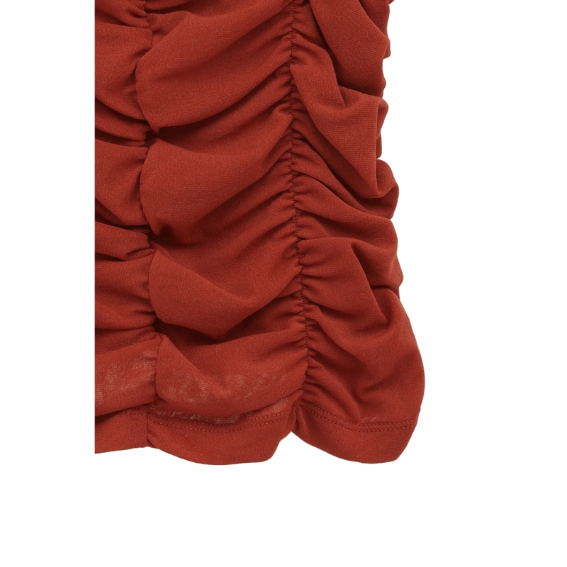 CLANE クラネ “SHIRRING CAMI TOPS” シャーリングキャミトップス