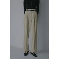 MANOF マノフ “HIGH WAIST TAPERED PANTS” ハイウエストテーパードパンツ