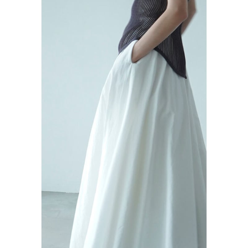 CLANE クラネ “VOLUME MAXI SKIRT” ボリュームマキシスカート | t