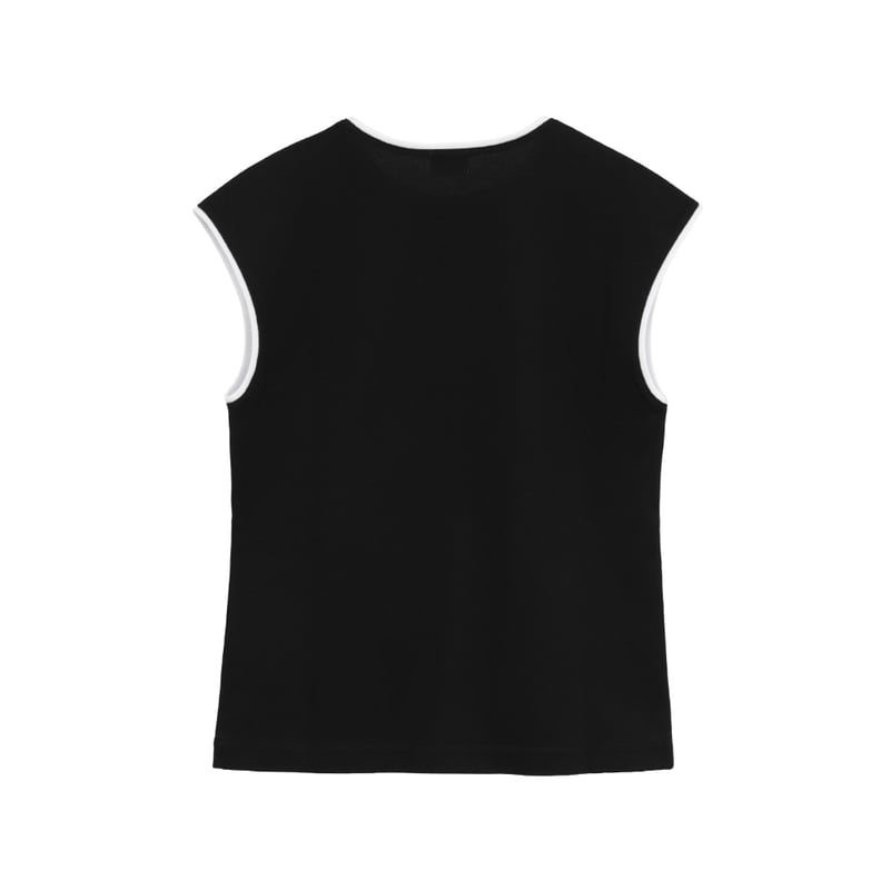 MANOF マノフ “BICOLOR CUT TOPS” バイカラーカットトップス | t / wo