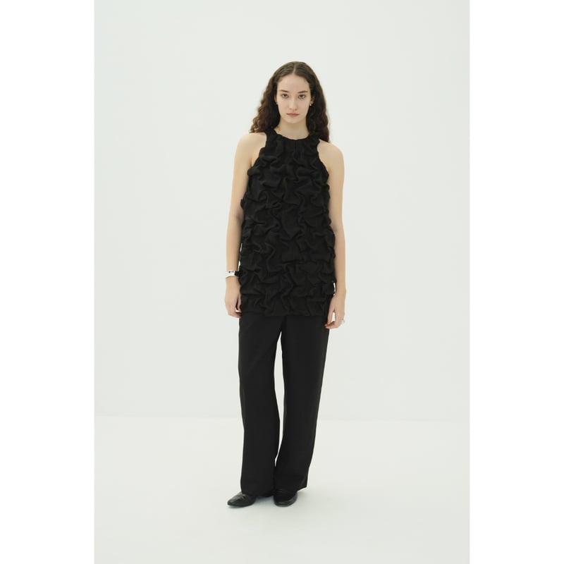 CLANE クラネ “CLOUD AMERICAN SLEEVE MINI ONEPIECE”