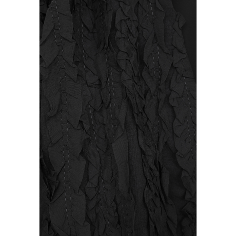 CLANE クラネ “TOPSTITCHED FRILL BOLERO” トップスティッチフリルボレロ
