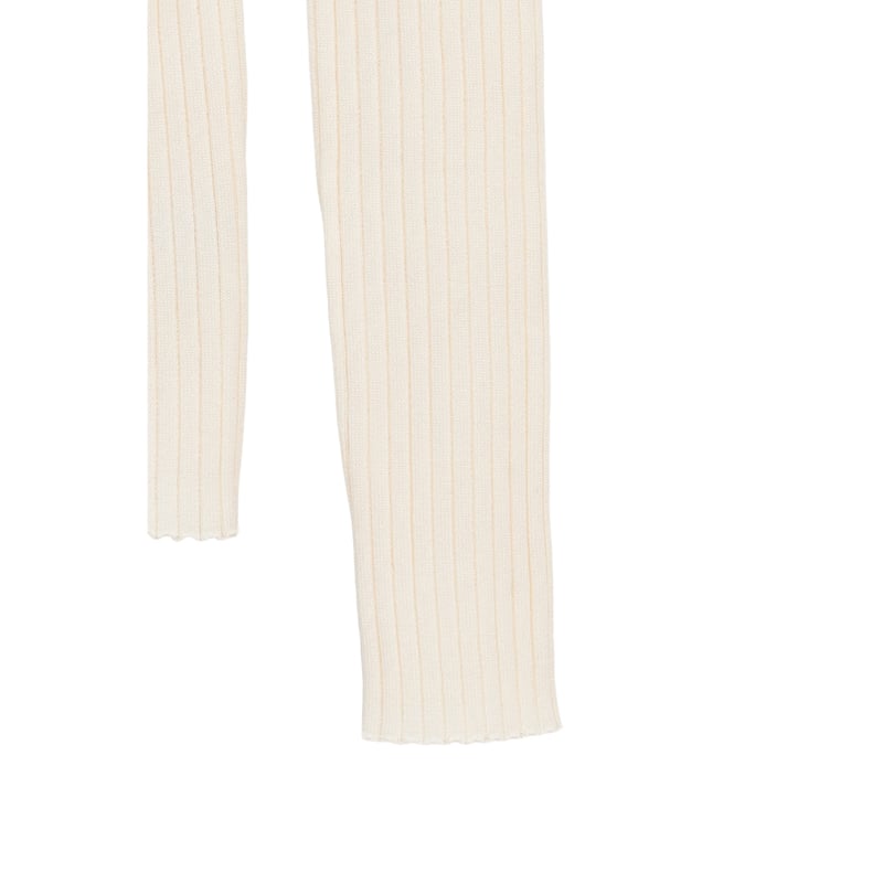 CLANE クラネ “W FACE GOLD BUTTON KNIT TOPS” ダブルフェイ
