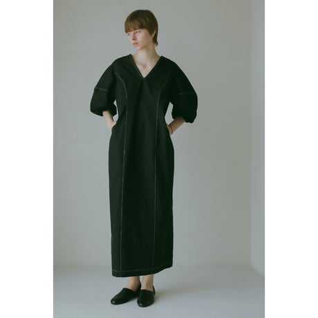 MANOF マノフ “BI COLOR STITCH ONE PIECE” バイカラースティッチワンピース