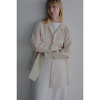 MANOF マノフ “BACK LAYERED SHEER SHIRT” バックレイヤードシアーシャツ