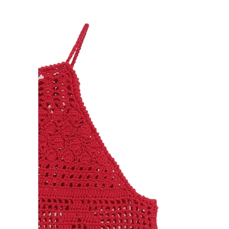 CLANE クラネ “CROCHET CAMI KNIT TOPS” クロシェキャミニットトップス