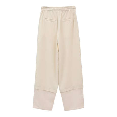 MANOF マノフ “SHEER HEM PANTS” シアーヘムパンツ