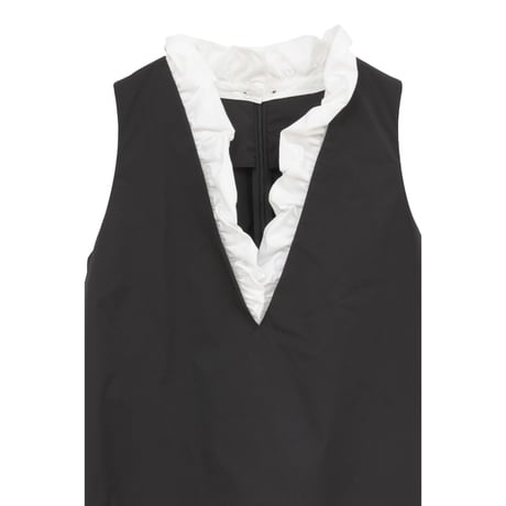 MANOF マノフ “FRILL V NECK SET UP” フリルＶネックセットアップ