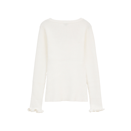 MANOF マノフ “SQUARE RIB KNIT TOPS” スクエアリブニットトップス