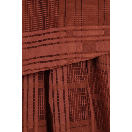 MANOF マノフ “SHEER CHECK FLARE SKIRTS” シアーチェックフレアスカート