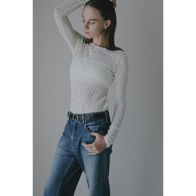 MANOF マノフ トップス MANOF マノフ “2WAY LACE TOPS” ツーウェイレーストップス | t / wo