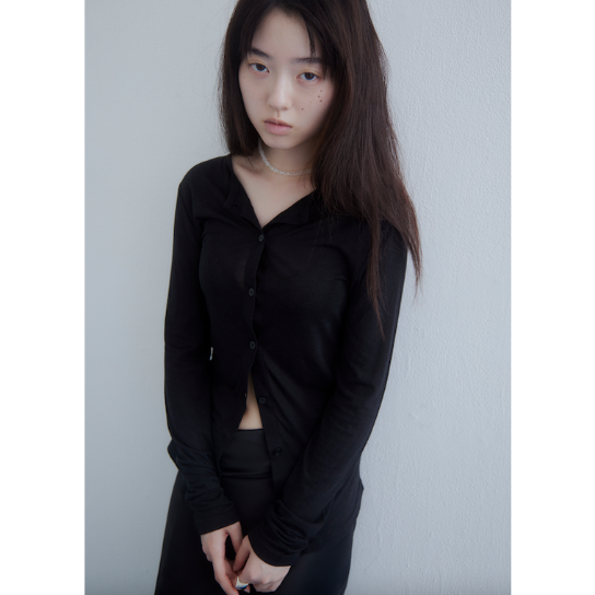 SOMME SI STUDIO コムシストゥディオ “SENSUAL SHEER CARDI(