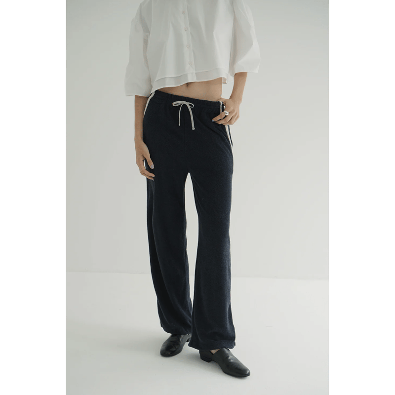 CLANE クラネ “PILE LINE PANTS” パイルラインパンツ | t / wo