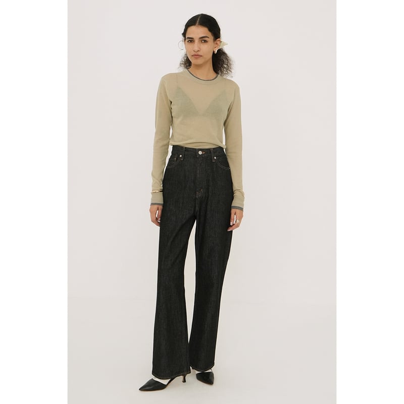 CLANE クラネ “W FACE BICOLOR SHEER CARDIGAN” ダブルフェ CLANE クラネ “W FACE BICOLOR SHEER CARDIGAN” ダブルフェ