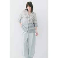 CLANE クラネ “HALF SLEEVE OVER KNIT SHIRT” ハーフスリーブオーバーニットシャツ