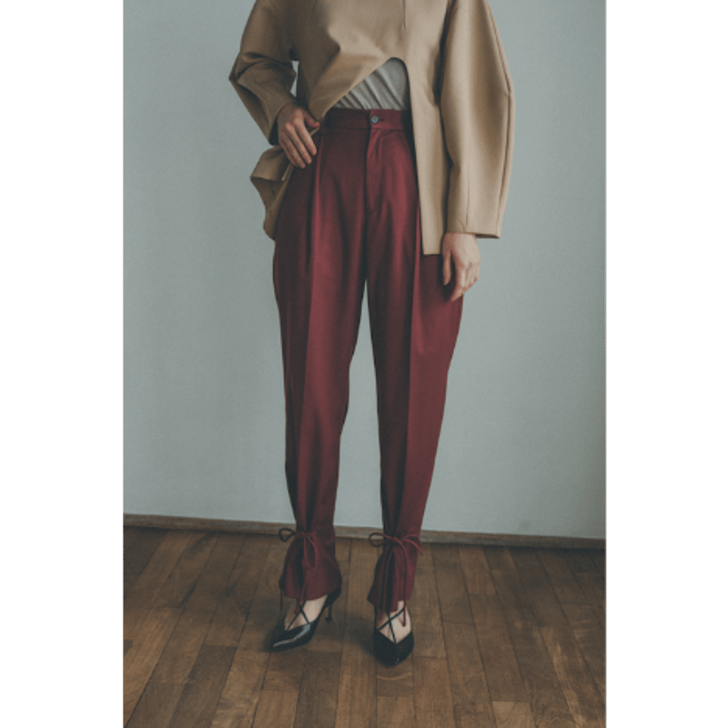 CLANE クラネ “HEM SQUEEZ 2WAY PANTS” ヘムスクイーズ2ウェイパン