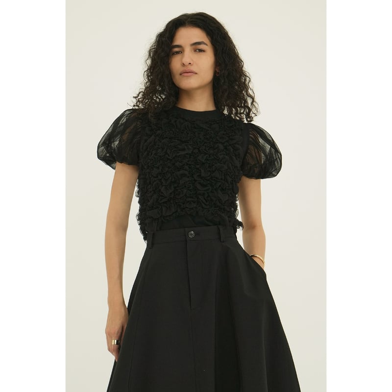 CLANE クラネ “TULLE VEST LAYERED TOPS” チュールベストレイヤー CLANE クラネ “TULLE VEST LAYERED TOPS” チュールベストレイヤー