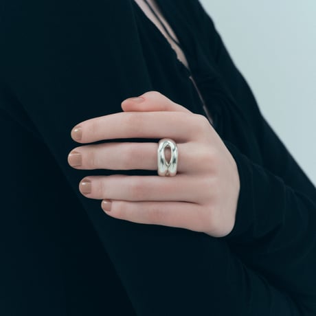 FIBULA フィブラ “Modeling pot ring silver” モデリングポトリングシルバー