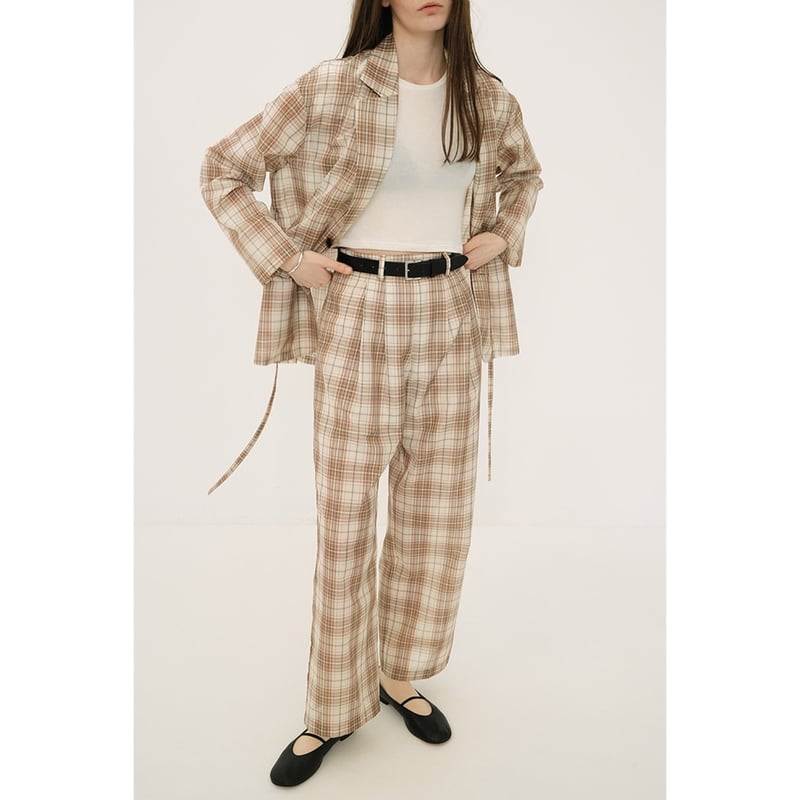CLANE クラネ “SHEER STRAIGHT PANTS” シアーストレートパンツ | CLANE クラネ “SHEER STRAIGHT PANTS” シアーストレートパンツ |