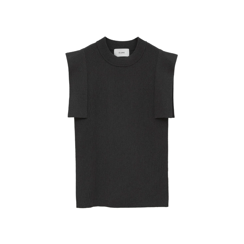 CLANE クラネ “ SQUARE SLEEVE KNIT TOPS” スクエアスリーブニッ