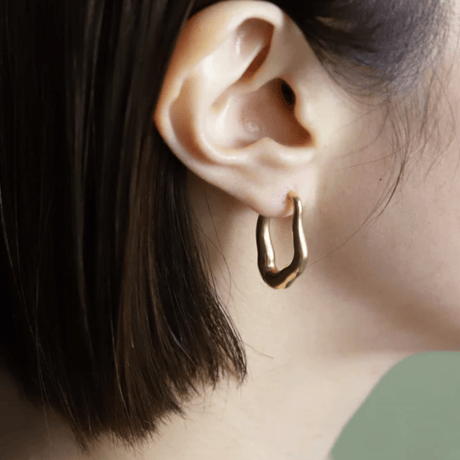 TEN. テン “ベールピアス GD”