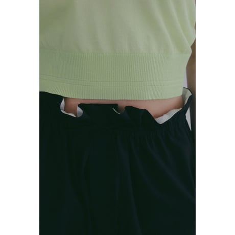 MANOF マノフ “SHEER SLEEVELESS KNIT” シアースリーブレスニット