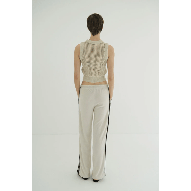 CLANE クラネ “PILE LINE PANTS” パイルラインパンツ | t / wo